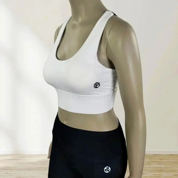 Pedigree eMPWR Women’s Strapback Sports Bra | High Support | Evo-Dry™ (white) - Picture 2 of 13